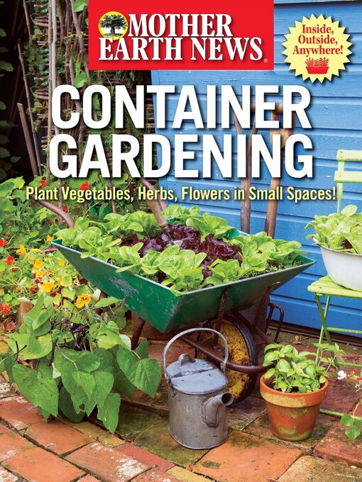 Cover image for Mother Earth News Container Gardening